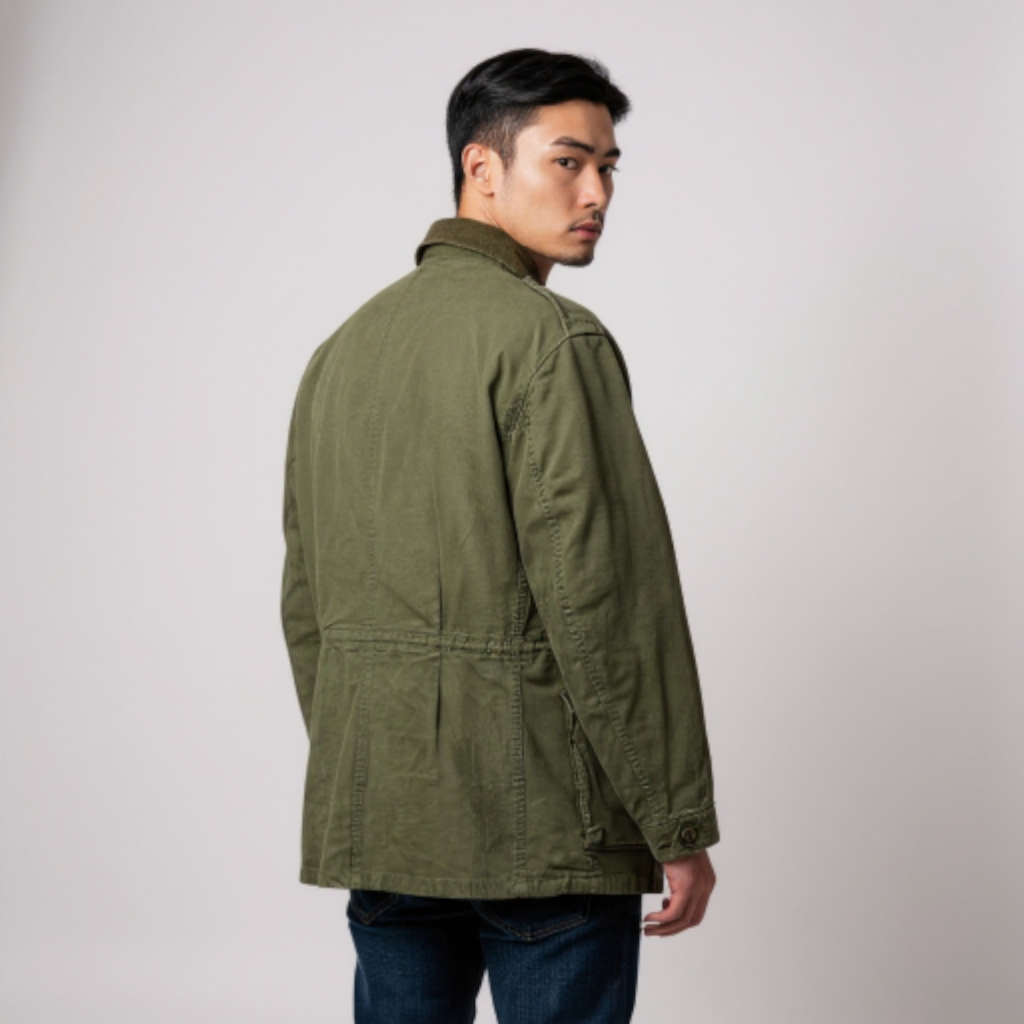 Canadian Combat Coat GS Mk. II OG-107 with Corduroy Collar