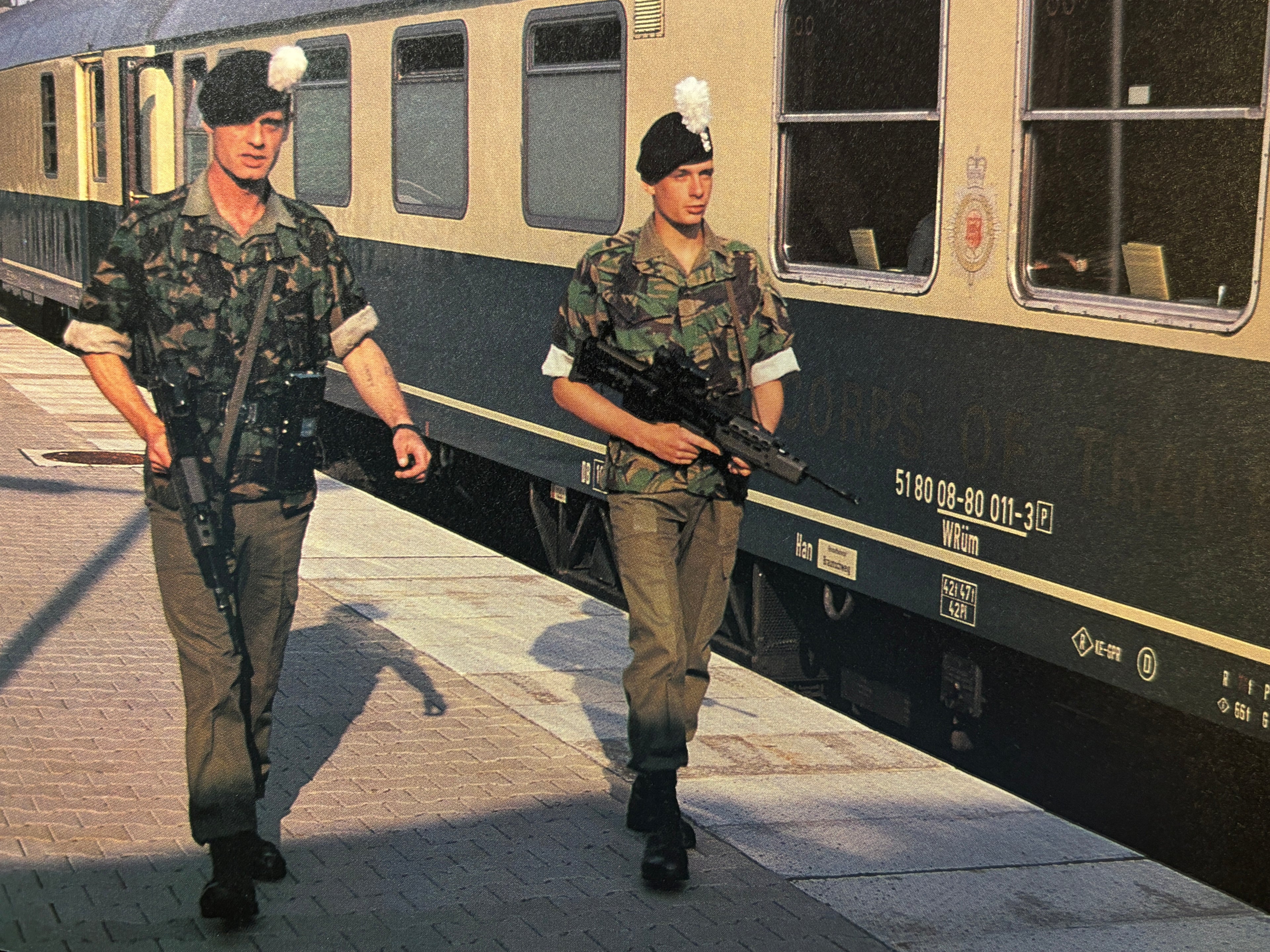 Vintage British Green 1 Pct Cargo/ Fatigue Pants * Original*