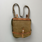 Vintage Swiss Bread Bag Satchel