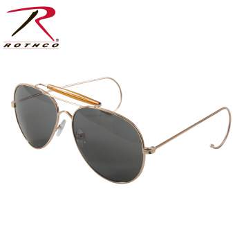 G.I. Type Air Force Pilots Sunglasses With Case