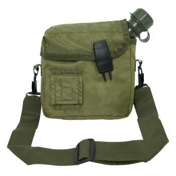 G.I. Type Enhanced Nylon 2qt. Bladder Canteen Cover