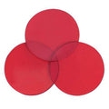 Mini Army Style Flashlight Red Lenses - 3 Pack
