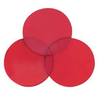 Mini Army Style Flashlight Red Lenses - 3 Pack