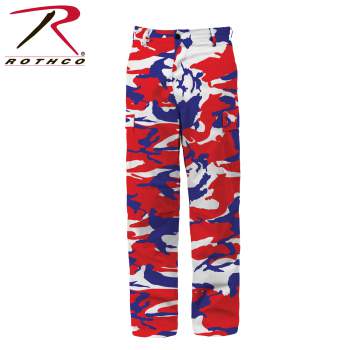 Military Tactical Cargo BDU Pants – Fun Camo Colors