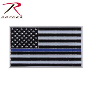Thin Blue Line Flag Pin