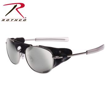 Tactical Aviator Sunglasses With Wind Guards