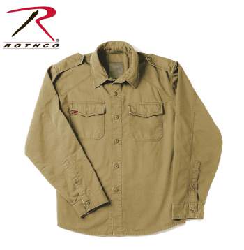 Vintage Style Fatigue Shirts