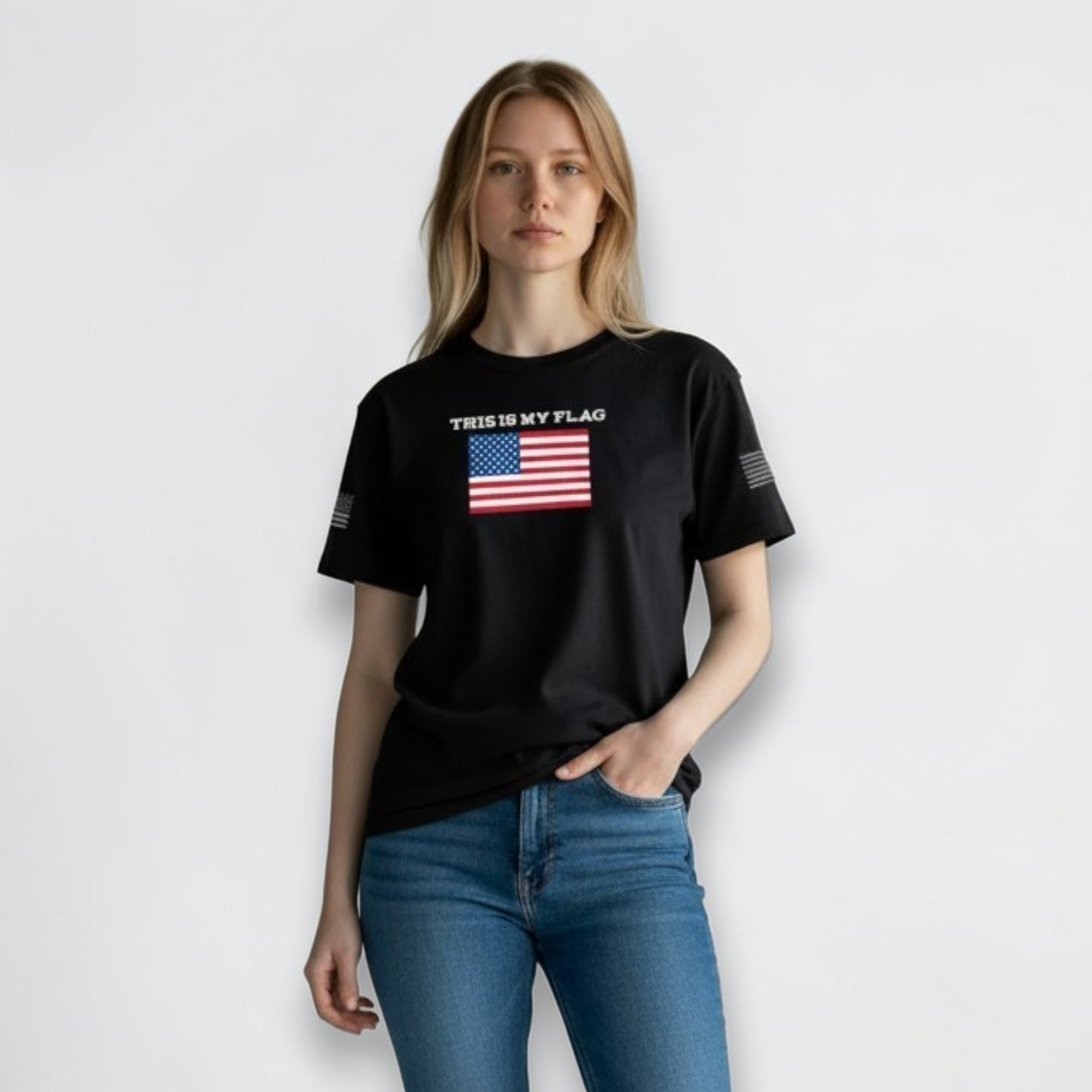2742 Rothco this is my flag shirt