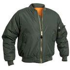 Enhanced Nylon MA-1 Flight Jacket