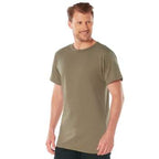 Solid Color 100% Cotton T-Shirt