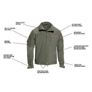 Stealth Ops Soft Shell Tactical Jacket