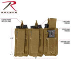 MOLLE Triple Mag Pouch
