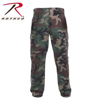 Vintage Style Vietnam Rip-Stop Fatigue Pants