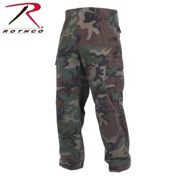 Vintage Style Vietnam Rip-Stop Fatigue Pants
