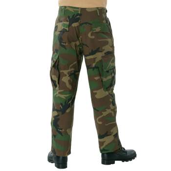 Vintage Style Vietnam Rip-Stop Fatigue Pants