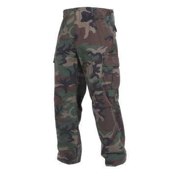 Vintage Style Vietnam Rip-Stop Fatigue Pants