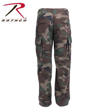 Vintage Style Vietnam Rip-Stop Fatigue Pants