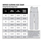 Vintage Style Vietnam Rip-Stop Fatigue Pants
