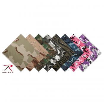 Large Camo Bandana