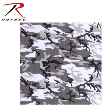 Large Camo Bandana
