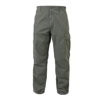Vintage Style Vietnam Rip-Stop Fatigue Pants