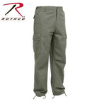 Vintage Style Vietnam Rip-Stop Fatigue Pants