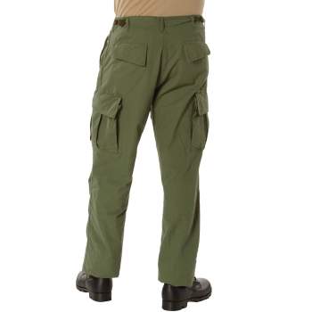 Vintage Style Vietnam Rip-Stop Fatigue Pants