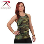 Womens Camo Workout Performance Tank Top