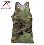Womens Camo Workout Performance Tank Top