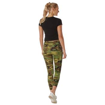 Womens Camo Performance Workout Leggings