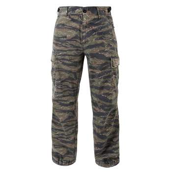 Vintage Style Vietnam Rip-Stop Fatigue Pants