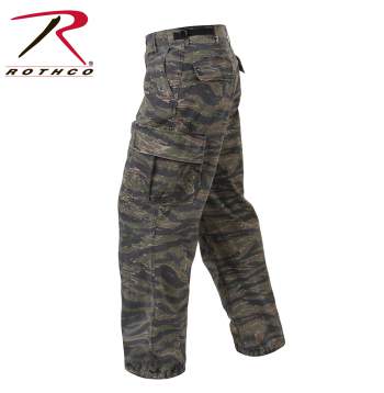 Vintage Style Vietnam Rip-Stop Fatigue Pants