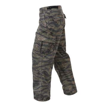 Vintage Style Vietnam Rip-Stop Fatigue Pants