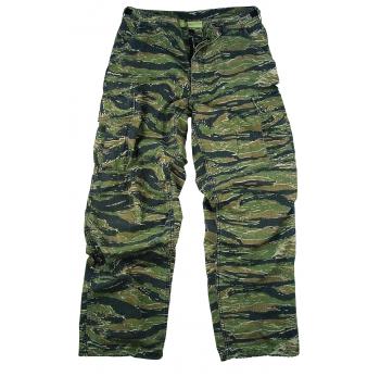 Vintage Style Vietnam Rip-Stop Fatigue Pants