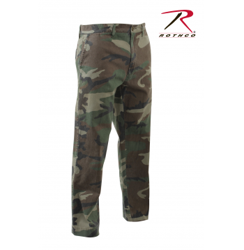Relaxed Fit Zipper Fly BDU Pants