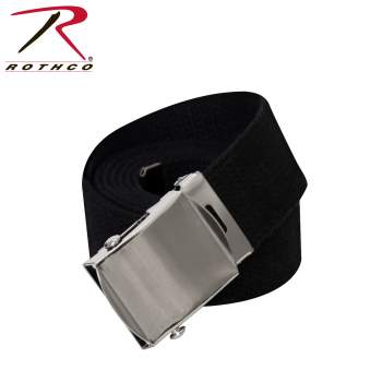 54 Inch Military Web Belts in 3 Pack