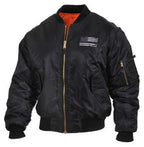 Thin Blue Line Flag MA-1 Flight Jacket