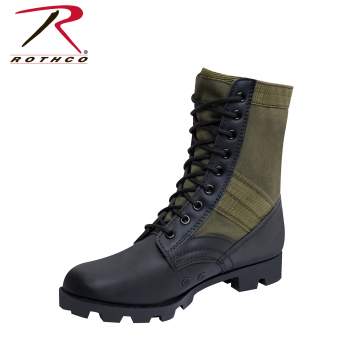 Military Style Jungle Boots 8"