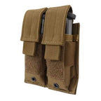 MOLLE Double Pistol Mag Pouch