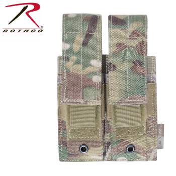 MOLLE Double Pistol Mag Pouch