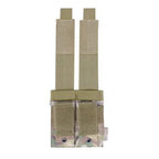 MOLLE Double Pistol Mag Pouch With Insert