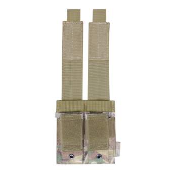 MOLLE Double Pistol Mag Pouch With Insert