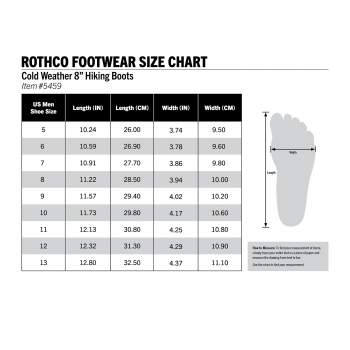 8" Cold Weather Hiking Boots