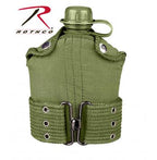 G.I. Type Plastic Canteen & Pistol Belt Kit
