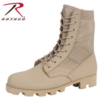 Military Style Jungle Boots 8"