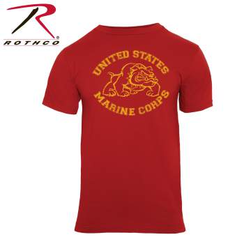 Vintage Style U.S. Marine Bulldog T-Shirt