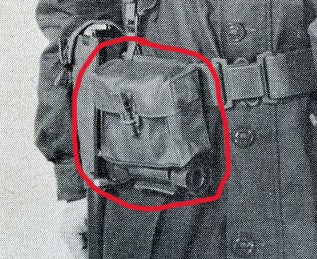 P64 Grenade Pouch Green Canadian Cold War Era