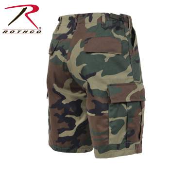 Tactical Camo BDU Shorts – Durable Military Cargo Shorts