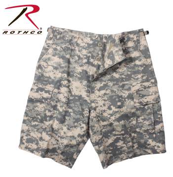 Tactical Camo BDU Shorts – Durable Military Cargo Shorts