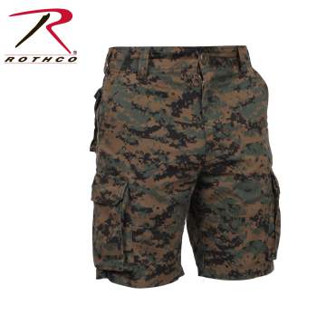 Tactical Camo BDU Shorts – Durable Military Cargo Shorts